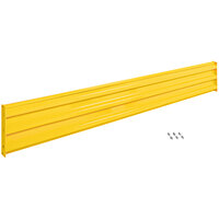 Vestil 15 inch x 113 7/8 inch Yellow Bolt-On 3 Rib Guard Rail GR-F3R-BO-10-YL