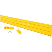 Vestil 15 inch x 120 inch Yellow Drop-In 3 Rib Guard Rail GR-F3R-DI-10-YL