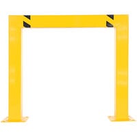 Vestil 48" x 42" x 5" Square High Profile Steel Machinery and Rack Guard Square HPRO-SQ-48-42-5