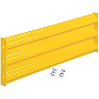 Vestil 15 inch x 29 7/8 inch Yellow Bolt-On 3 Rib Guard Rail GR-F3R-BO-3-YL