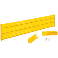 Vestil 15 inch x 72 inch Yellow Drop-In 3 Rib Guard Rail GR-F3R-DI-6-YL