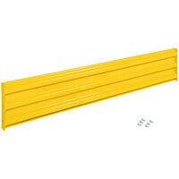 Vestil 15 inch x 77 7/8 inch Yellow Bolt-On 3 Rib Guard Rail GR-F3R-BO-7-YL