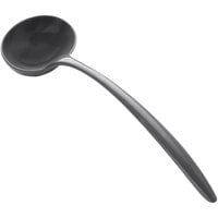 Bon Chef EZ-Use 6 oz. Gunmetal Gray Melamine Serving Ladle M-9456-GM