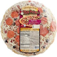 Papa Primo's 14" Freezer-to-Oven Large Supreme Pizza - 6/Case