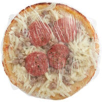 Papa Primo's 7" Freezer-to-Oven All Meat Pizza - 12/Case
