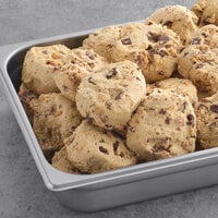 David's Cookies Preformed Decadent Snickers® Chocolate Caramel Nut Cookie Dough 4.5 oz. - 80/Case