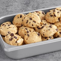 David's Cookies Vegan Preformed Chocolate Chip Cookie Dough 1.5 oz. - 216/Case