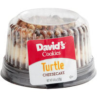 David's Cookies Single Serve Turtle Cheesecake 4.4 oz. - 18/Case