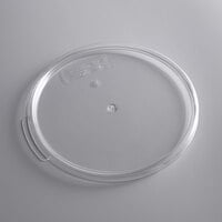 Cambro RFSCWC6135 6, 8 Qt. Clear Round Lid for Clear Camwear Containers