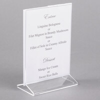 4 inch x 6 inch Acrylic Tabletop Displayette