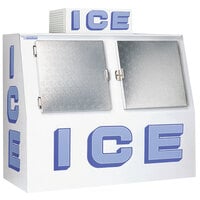 Polar Temp 600CW Cold Wall Outdoor Ice Merchandiser - 60 cu. ft.