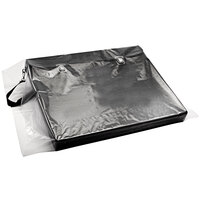 Lavex Industrial 24 inch x 36 inch 4 Mil Clear Flat Polyethylene Bag - 200/Case