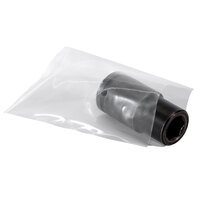 Lavex Industrial 3 inch x 10 inch 4 Mil Clear Flat Polyethylene Bag - 1000/Case