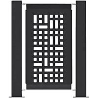 Wausau Tile 14 1/2" x 32" Aluminum SG Design Quarter Fence Panel