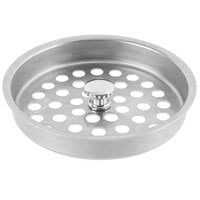 T&S 010387-45 3 1/2" Basket Strainer for T&S Waste Valves with 3 1/2" Sink Openings