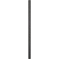 SOFi 7 3/4" Jumbo Unwrapped Black Paper Straw - 4800/Case