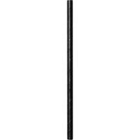 SOFi 5 3/4" Unwrapped Black Paper Cocktail Straw - 4800/Case