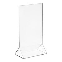 Choice 4 inch x 6 inch Acrylic Tabletop Displayette