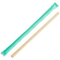 SOFi 8 1/2" Giant Wrapped Kraft Paper Straw - 4800/Case