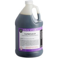 Five Star Chemicals 26-SAN-FS01-04 Saniclean Low-Foaming Brewery Acid Anionic Final Rinse 1 Gallon