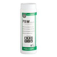 Five Star Chemicals 26-PB90-FS040-12 PBW Non-Caustic Brewery 10 Gram Cleaning Tablet 40 Count - 12/Case