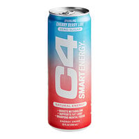 C4 SMART Energy Cherry Berry Lime Energy Drink 12 fl. oz. Can - 12/Case