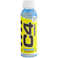 C4 Energy Icy Blue Razz Energy Drink 12 fl. oz. Bottle - 12/Case