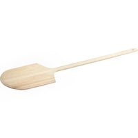 Choice 12" x 14" Wooden Tapered Pizza Peel with 28" Handle