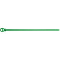 Retyz EveryTie Green 6 inch 50 lb. Tensile Strength (222N), 4.8 mm Strap Width Cable Ties EVT-S06GN-HA - 20/Pack
