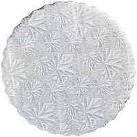 Enjay 9" Silver Laminated Corrugated Cake Circle - 200/Case
