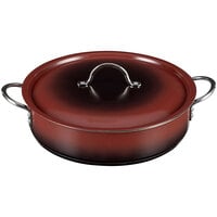 Bon Chef Country French X 6 Qt. Ombre Merlot Brazier Pot with Cover 73030-OM-M