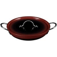 Bon Chef Country French X 76 oz. Ombre Merlot Saute Pan with Cover 73305-OM-M