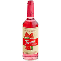 Torani Puremade Watermelon Flavoring Syrup 750 mL Glass Bottle