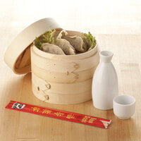 Town 34206 Bamboo Steamer Set - 6 inch