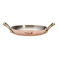 de Buyer InoCuivre Service 6 3/8" Copper Fry Pan with Dual Handles 6449.16