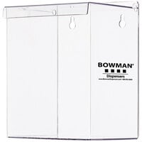 BOWMAN Dispensers PETG Plastic Tabletop / Wall Mount Cone Face Mask Bulk Dispenser FP-017