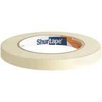 Shurtape CP 083 1/2" x 60 Yards Natural Utility Grade Masking Tape 100455