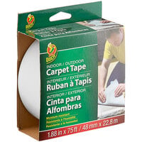 Duck Tape 1 7/8" x 75' Indoor / Outdoor Carpet Tape 286372