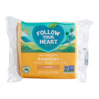 Follow Your Heart Dairy-Free Vegan Sliced American Cheese 7 oz. - 11/Case