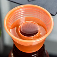 Fineline Quenchers 4112-ORG Blaster Bomb Shot Cups / Power Bombs Neon Orange - 25/Pack