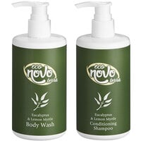 Noble Eco Novo Terra Hotel and Motel Conditioning Shampoo and Body Wash Kit - 20/Case