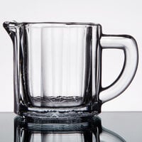 Anchor Hocking 7008 2.5 oz. Glass Creamer with Handle - 24/Case