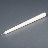Will & Baumer 10 inch Ivory Taper Candle - 12/Pack