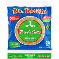 Mr. Tortilla 4" Low Carb Pico de Gallo Tortillas - 864/Case