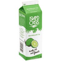 Island Oasis Margarita Frozen Beverage Mix 32 fl. oz. - 12/Case