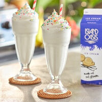 Island Oasis Vanilla Ice Cream Frozen Beverage Mix 32 fl. oz. - 12/Case