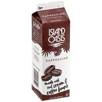 Island Oasis Cappuccino Frozen Beverage Mix 32 oz. - 12/Case
