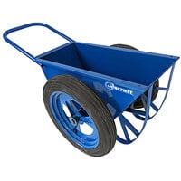 Jescraft 6 Cu. Ft. Fully Welded Steel Slim Concrete Georgia Buggy with 27 inch Pneumatic Tires JB-60