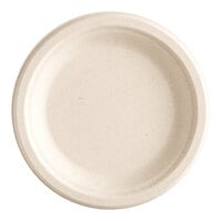 EcoChoice No PFAS Added 6" Natural Bagasse Blend Plate - 125/Pack