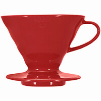 Hario V60 Size 02 Red Ceramic Coffee Dripper VDC-02R